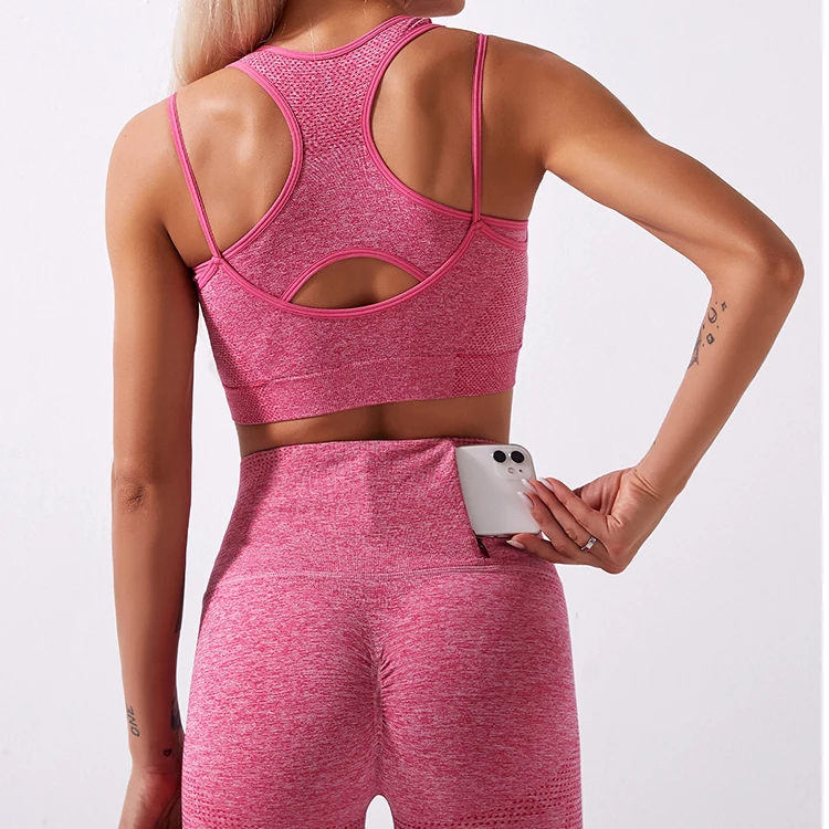 New Pocket Leggings and Bra Workout Fitness Running Wear Custom Logo Gym Wear Women Clothing
New Pocket Leggings and Bra Workout Fitness Running Wear Custom Logo Gym Wear Women Clothing