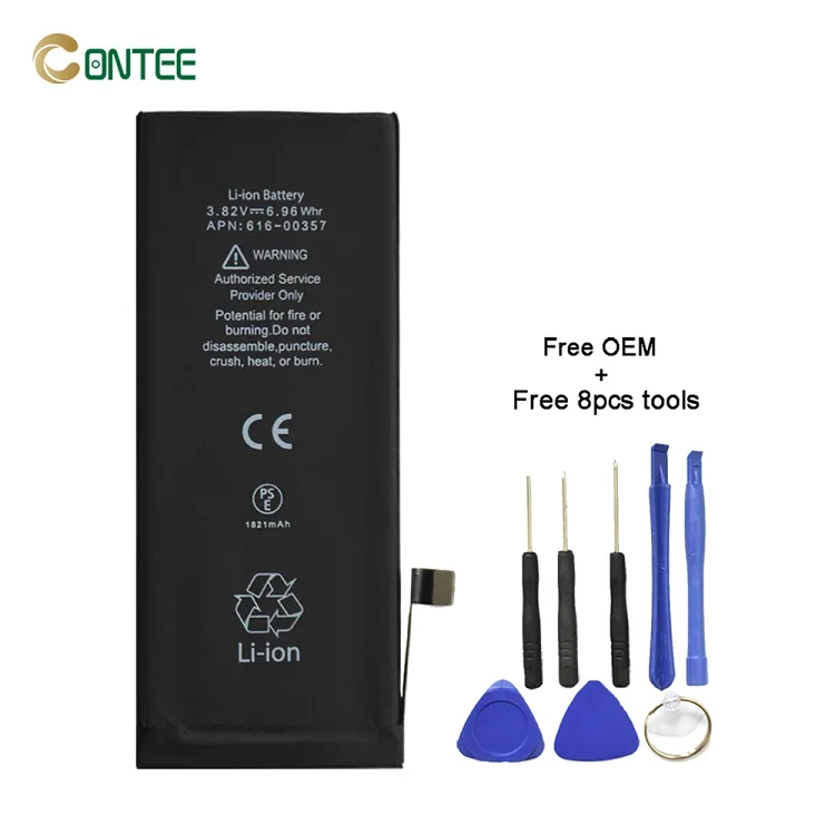 Manufacturer Super Capacity rechargeable batteries 1960mAh lithium ion batteries For iphone 8G battery original, Black
Manufacturer Super Capacity rechargeable batteries 1960mAh lithium ion batteries For iphone 8G battery original, Black