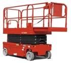 Mobile electric aerial working self-propelled scissor lift platform