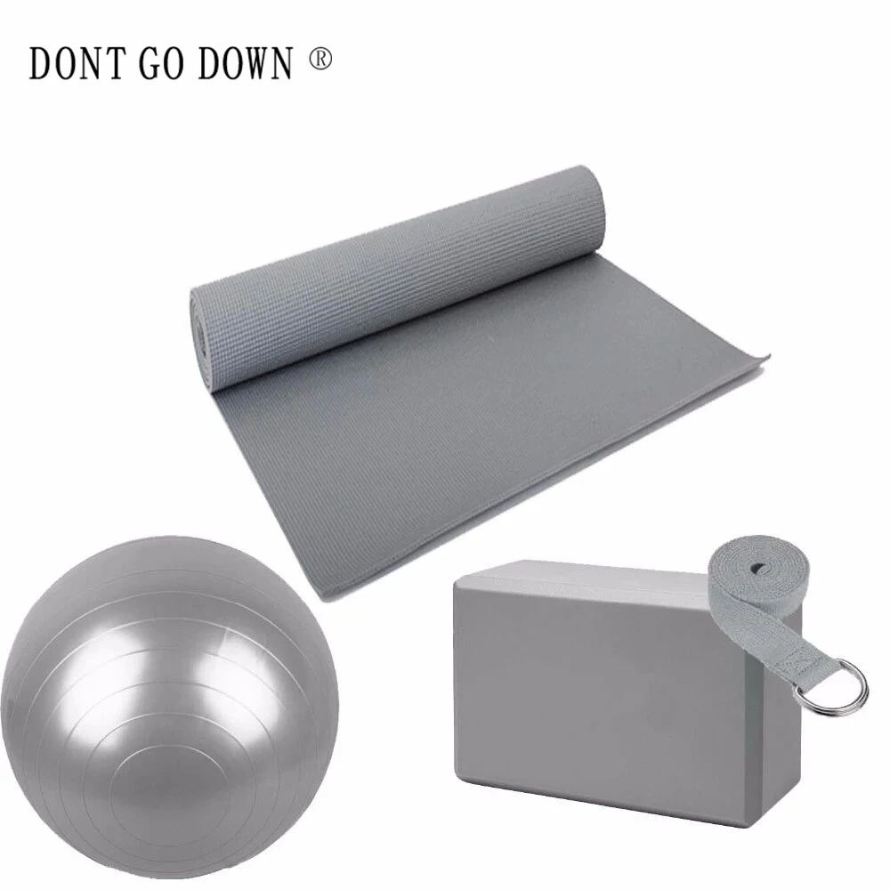 Perfect Kit EVA Yoga Blocks NBR Thick Mat Cotton Strap PVC Yoga Ball For Any Yogi & Beginners, Customized color
Perfect Kit EVA Yoga Blocks NBR Thick Mat Cotton Strap PVC Yoga Ball For Any Yogi & Beginners, Customized color