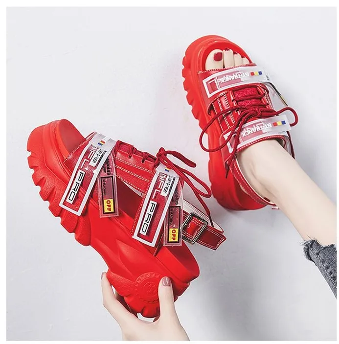 Women Sandals New Fashion Ladies Casual Shoes Bling Wedges Buckle Strap Platform Shoes Summer Sandals, White, yellow, black, red, green
Women Sandals New Fashion Ladies Casual Shoes Bling Wedges Buckle Strap Platform Shoes Summer Sandals, White, yellow, black, red, green