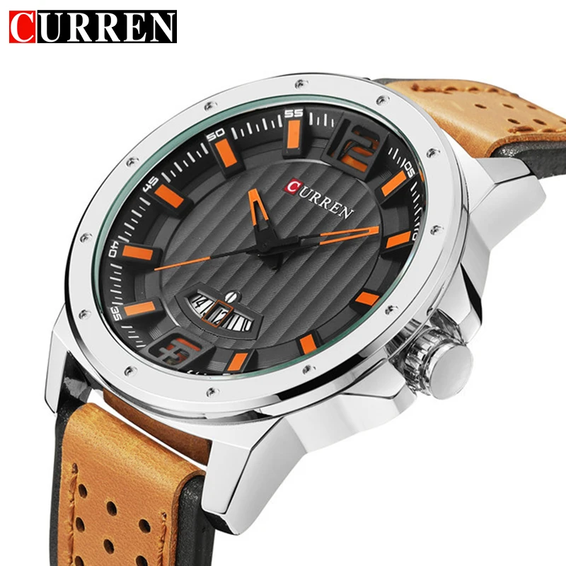 CURREN 8293 Mens Watches Top Brand Luxury Leather Fashion Casual Sport Clock Quartz Watch Men Military Wristwatches
CURREN 8293 Mens Watches Top Brand Luxury Leather Fashion Casual Sport Clock Quartz Watch Men Military Wristwatches