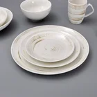 Wholesale Good Price White Porcelain Ceramic Side Plate 7 Inch