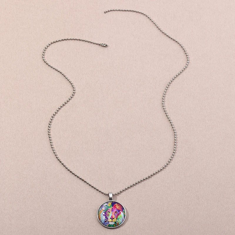 Fashion Simple Lion Deer Pendant Necklace Jewelry Ball Pendant Necklace For Christmas Gift
Fashion Simple Lion Deer Pendant Necklace Jewelry Ball Pendant Necklace For Christmas Gift