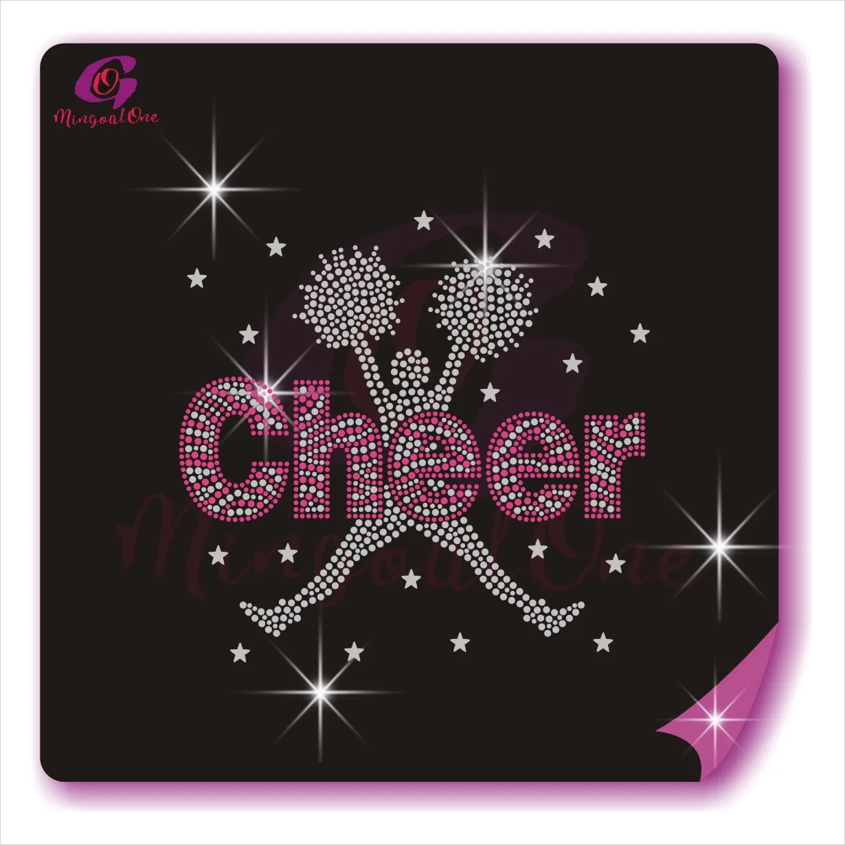 Factory Price Cheer Dance Girls Hotfix Rhinestone Transfer Design Custom Rhinestone Iron On Motif, Select from color chart
Factory Price Cheer Dance Girls Hotfix Rhinestone Transfer Design Custom Rhinestone Iron On Motif, Select from color chart
