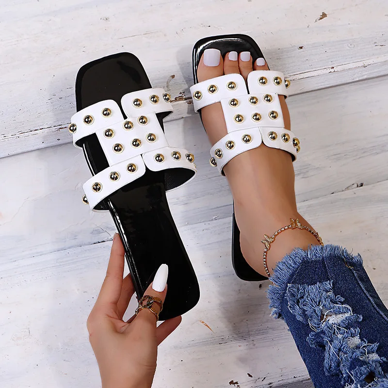 Women's sandals new summer 2021 comfortable flat bottomed women's shoes open toe outdoor slippers drop shipping, White, black, brown
Women's sandals new summer 2021 comfortable flat bottomed women's shoes open toe outdoor slippers drop shipping, White, black, brown