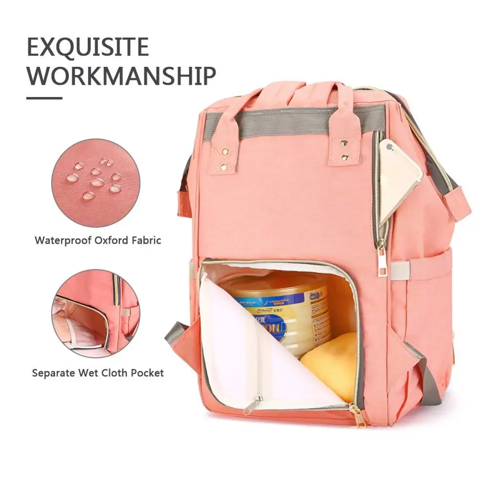 Tote Baby Shoulder Backpack Durable Mother Nappy Bag Travel Mummy Diaper Bag For Baby, Gray,blue,black or customized colors
Tote Baby Shoulder Backpack Durable Mother Nappy Bag Travel Mummy Diaper Bag For Baby, Gray,blue,black or customized colors
