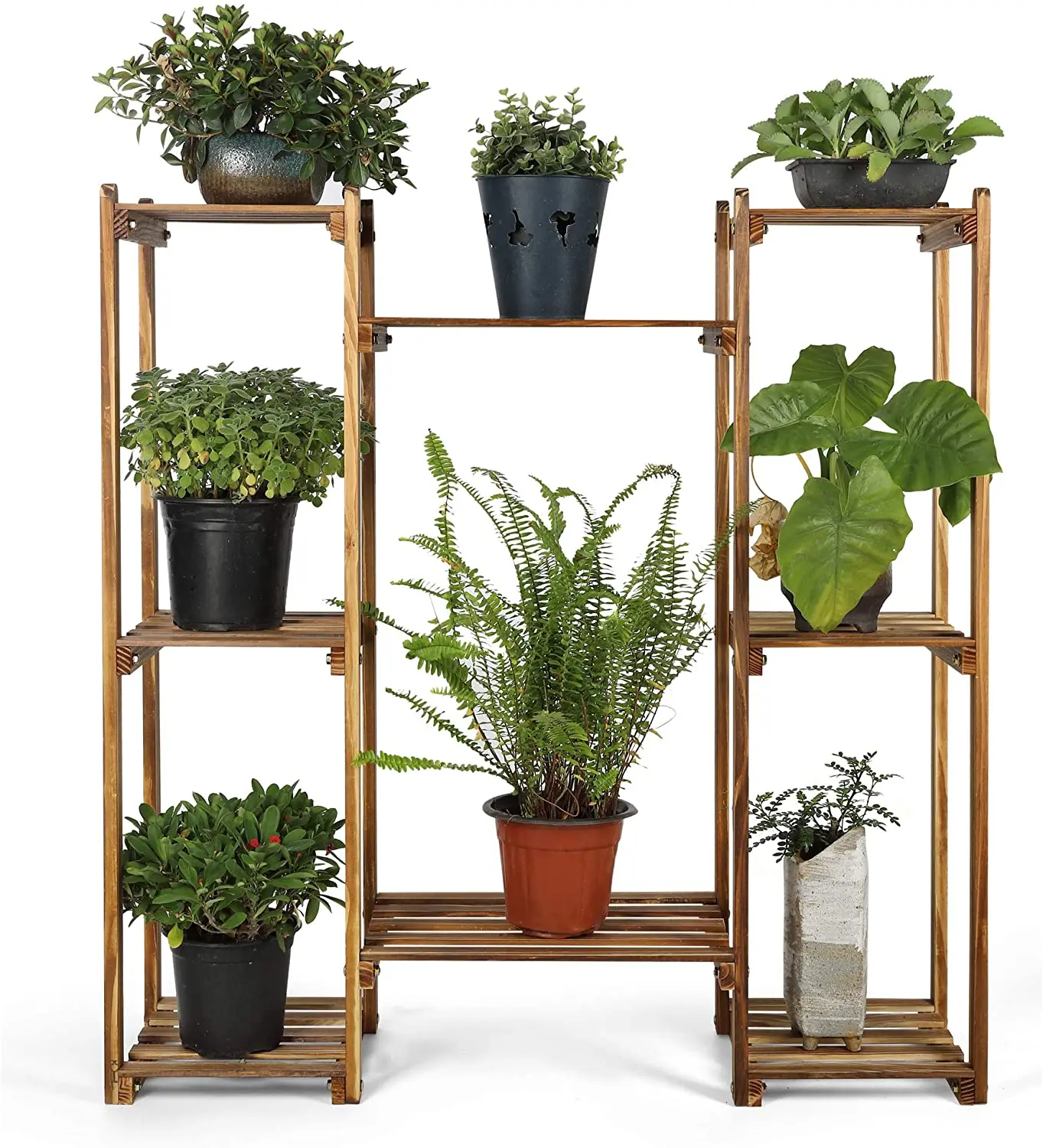 Bamboo Plant Stand Rack Shelf Flower Pots Holder Display Rack Utility Shelf Bathroom Storage Rack, Natural
Bamboo Plant Stand Rack Shelf Flower Pots Holder Display Rack Utility Shelf Bathroom Storage Rack, Natural