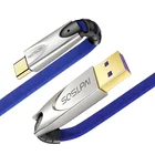 SOSLPAI high quality oem usb type c cable nylon braided 1.58m universal android usb data charging cable