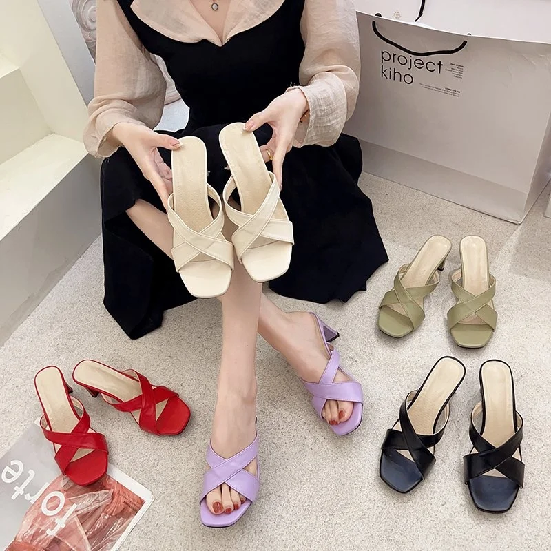 Shoes Women High Quality Heels Sandals High Heels Cool Fashion Elastic Large Size Hot High Heel Slipper Sandals, Brown/white
Shoes Women High Quality Heels Sandals High Heels Cool Fashion Elastic Large Size Hot High Heel Slipper Sandals, Brown/white