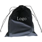 Polyester Drawstring Travel Shoe Bag Shoe Protection Bag Microfiber Bag