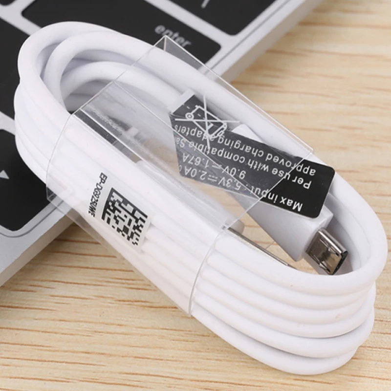 Mobile Phone Accessories black white 2A Micro USB data charger charging Cable for samsung Android - ANKUX.COM