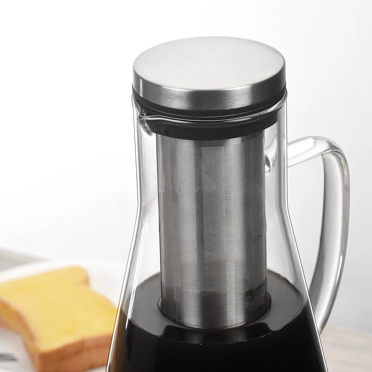 Hot Selling Classic Borosilicate Glass diamond shape Coffee maker pot 1600ml big capacity
Hot Selling Classic Borosilicate Glass diamond shape Coffee maker pot 1600ml big capacity