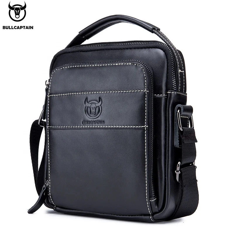 BULLCAPTAIN NEW brand leather retro zipper messenger bag men shoulder bag fashion handsome handbag casual men messenger bag, Brown
BULLCAPTAIN NEW brand leather retro zipper messenger bag men shoulder bag fashion handsome handbag casual men messenger bag, Brown