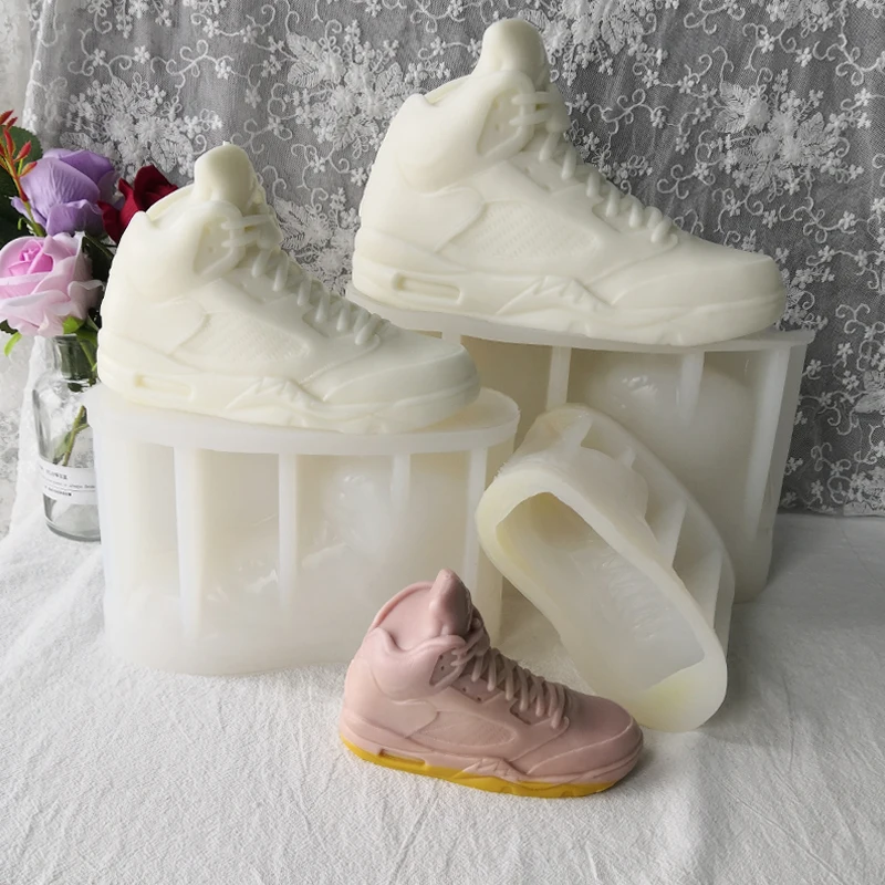 J1117 New Upgrade DIY Handmade Gift 3D DIY Shoes Plaster Silicone Mould 24cm Sneaker Shoes Candle Mold, White
J1117 New Upgrade DIY Handmade Gift 3D DIY Shoes Plaster Silicone Mould 24cm Sneaker Shoes Candle Mold, White