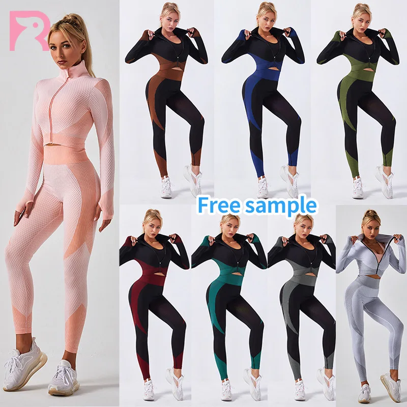 Gym Clothing Zipper Yoga Tops Activewear Womens Long Sleeve Plus Size Workout Sets Fitness Butt Lift 2 Piece Leggings Set
Gym Clothing Zipper Yoga Tops Activewear Womens Long Sleeve Plus Size Workout Sets Fitness Butt Lift 2 Piece Leggings Set