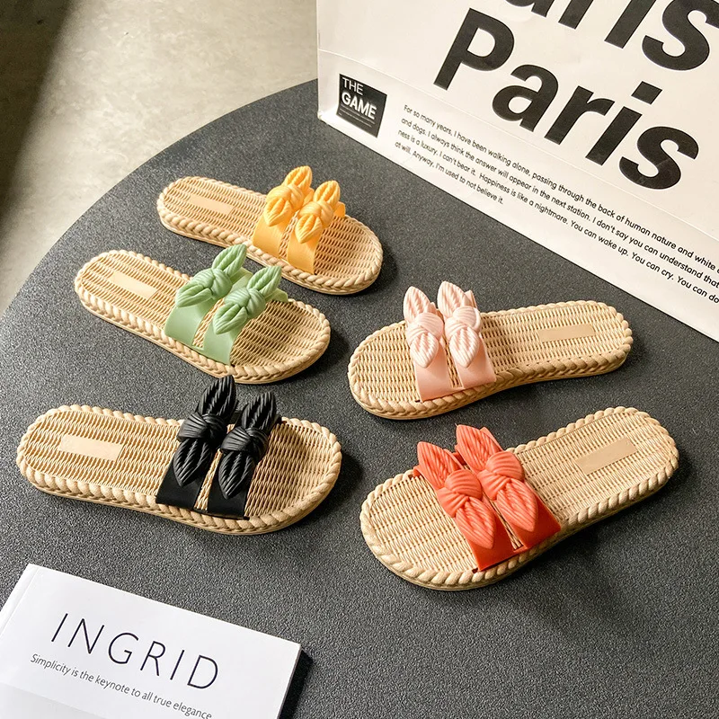 2021 Summer Beautiful Double Bow Sandals For Women and Ladies Indoor Outdoor Slipper Flat Bow Slippers Bathroom Flip Flop Shoes
2021 Summer Beautiful Double Bow Sandals For Women and Ladies Indoor Outdoor Slipper Flat Bow Slippers Bathroom Flip Flop Shoes