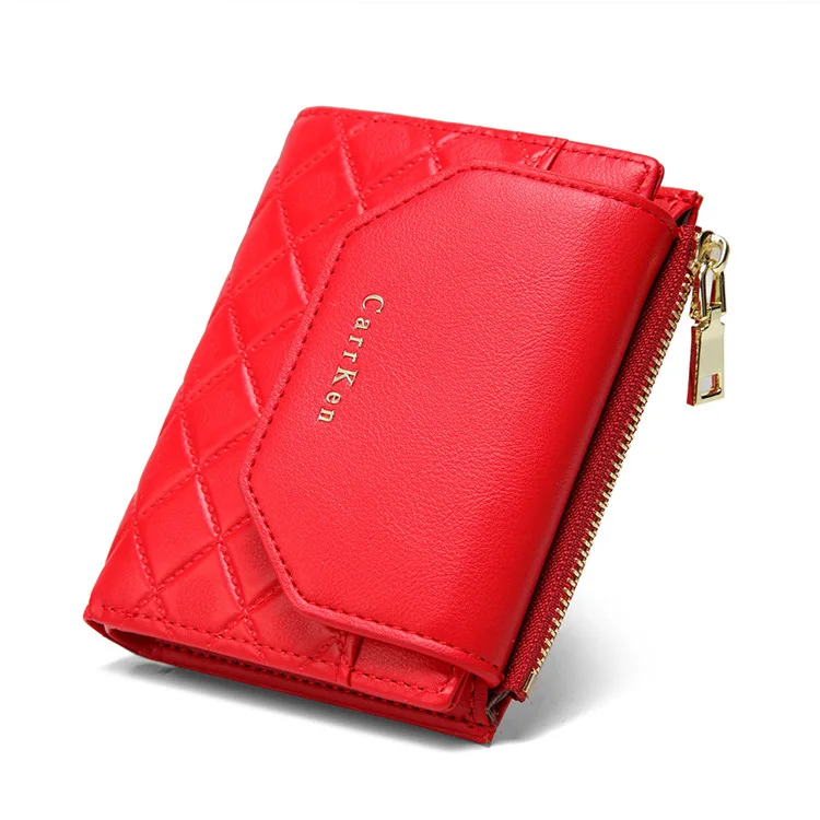 New Style Short Wallet Ladies Zipper Vertical Multi-card Position Coin Purse Fashion Plaid Women Wallets
New Style Short Wallet Ladies Zipper Vertical Multi-card Position Coin Purse Fashion Plaid Women Wallets
