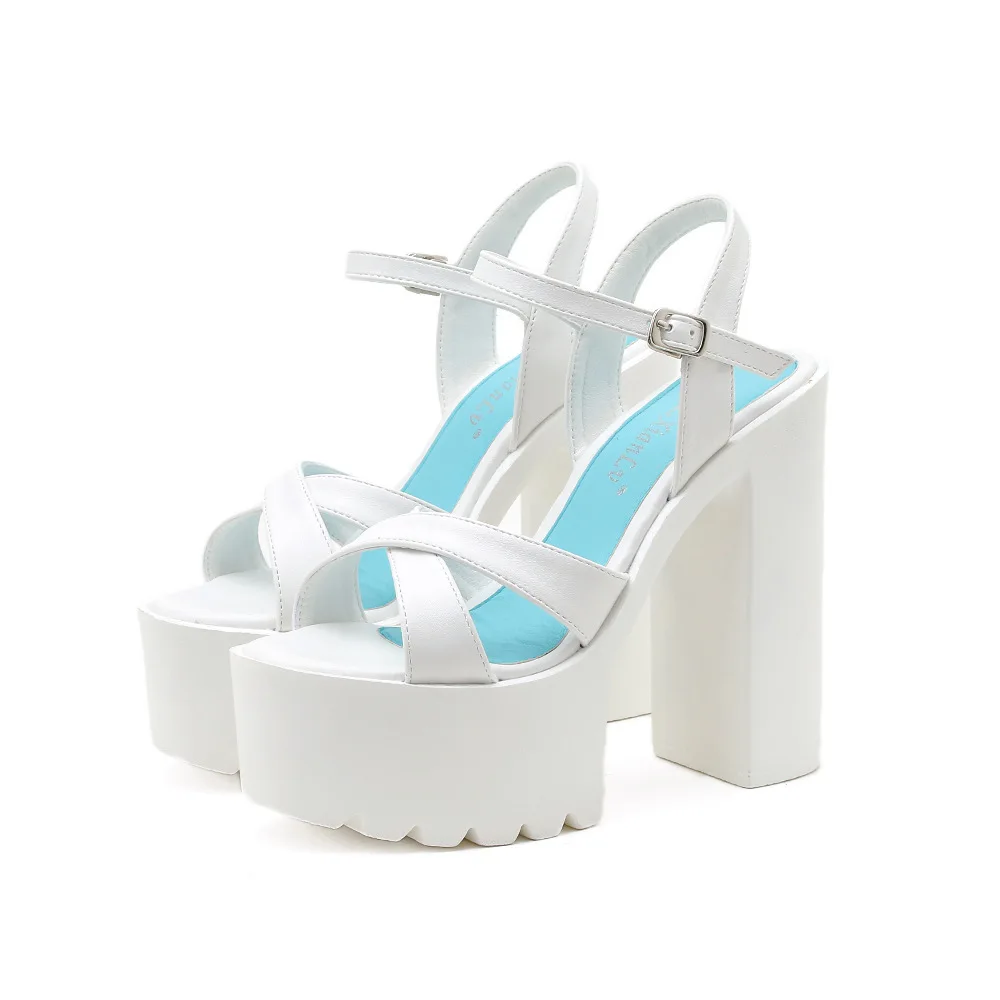 Street Ladies Fashion Sandals Solid Color Fish Mouth Open Toe Block Heel Ankle Belt Buckle Women Street Party Office Pumps Shoes
Street Ladies Fashion Sandals Solid Color Fish Mouth Open Toe Block Heel Ankle Belt Buckle Women Street Party Office Pumps Shoes