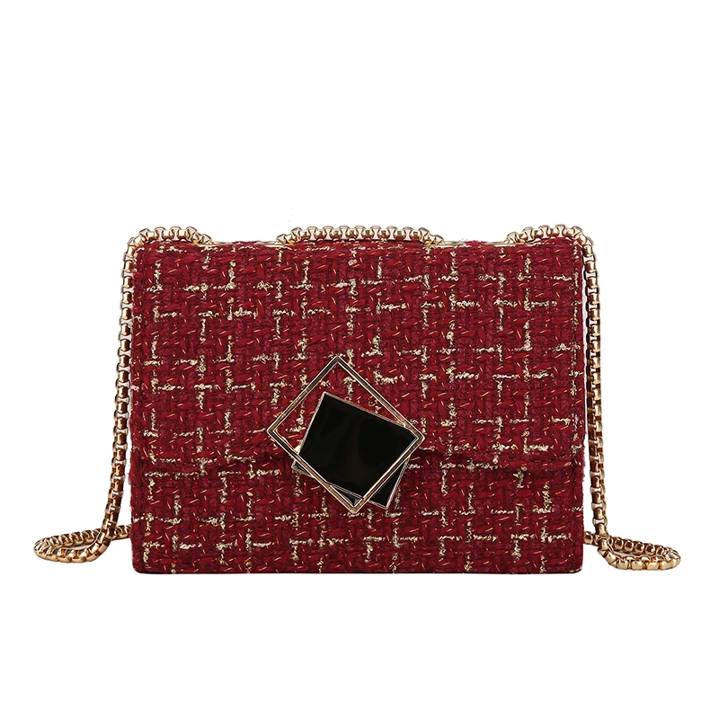 Long chain fashion casual messenger bag good price tweed handbag custom women crossbody phone bag
Long chain fashion casual messenger bag good price tweed handbag custom women crossbody phone bag