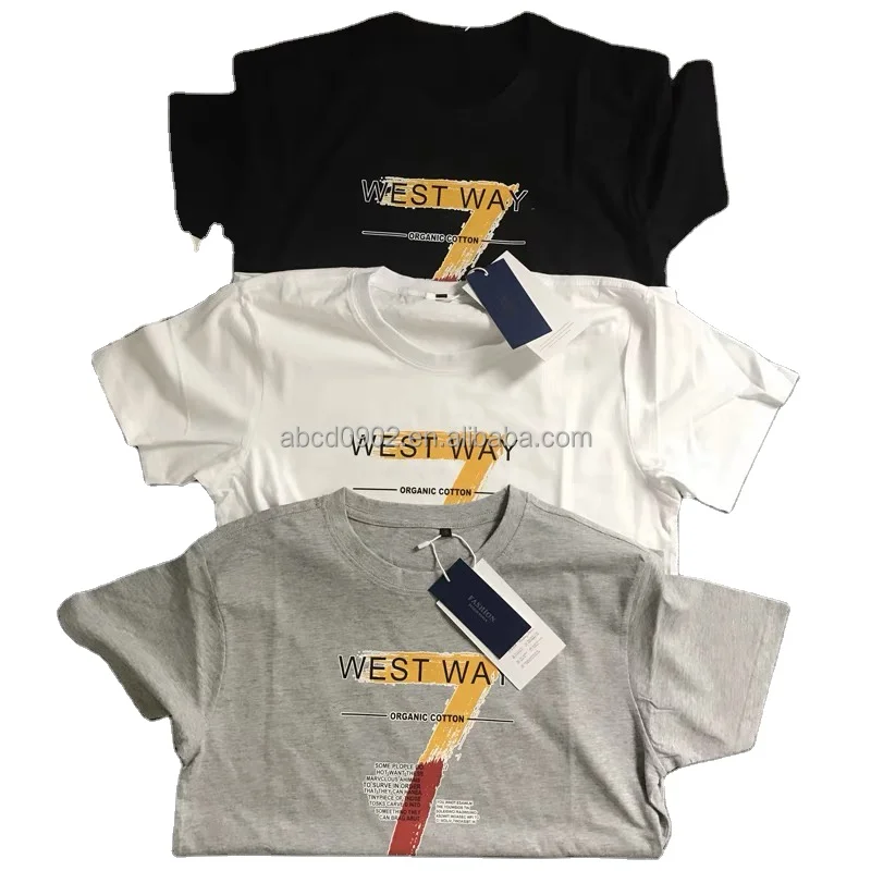 Popular design men's fashion T-shirt with short sleeves high quality factory price, Cotton
Popular design men's fashion T-shirt with short sleeves high quality factory price, Cotton