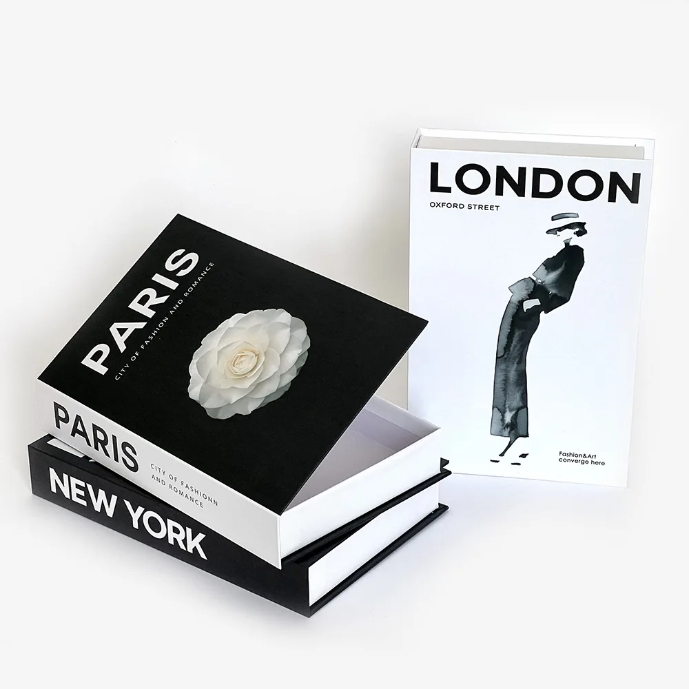 Y-Z039 Modern Style Fancy Fashion Book Storage Box Decoration Model Hard Cover Decorative Open Book
Y-Z039 Modern Style Fancy Fashion Book Storage Box Decoration Model Hard Cover Decorative Open Book