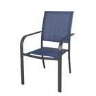 POPULAR GARDEN METAL STEEL IRON STACKING DINING CHAIR