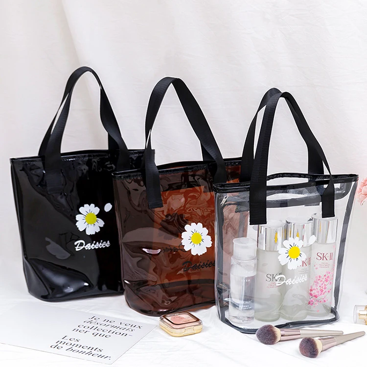 YASEN Hot Sale Custom LOGO Flower Printed Transparent PVC Bucket Handbag Fashion Portable Beach Travel Tote Storage Pouch
YASEN Hot Sale Custom LOGO Flower Printed Transparent PVC Bucket Handbag Fashion Portable Beach Travel Tote Storage Pouch