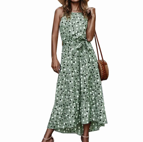 up-2030r Female Off-shoulder Casual Dresses 2021 Summer Dot Dress
up-2030r Female Off-shoulder Casual Dresses 2021 Summer Dot Dress