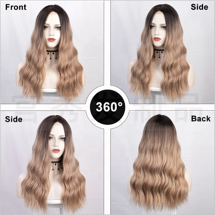 20 inch European and American wigs, chemical fiber high temperature silk long curly hair adies wigs
20 inch European and American wigs, chemical fiber high temperature silk long curly hair adies wigs