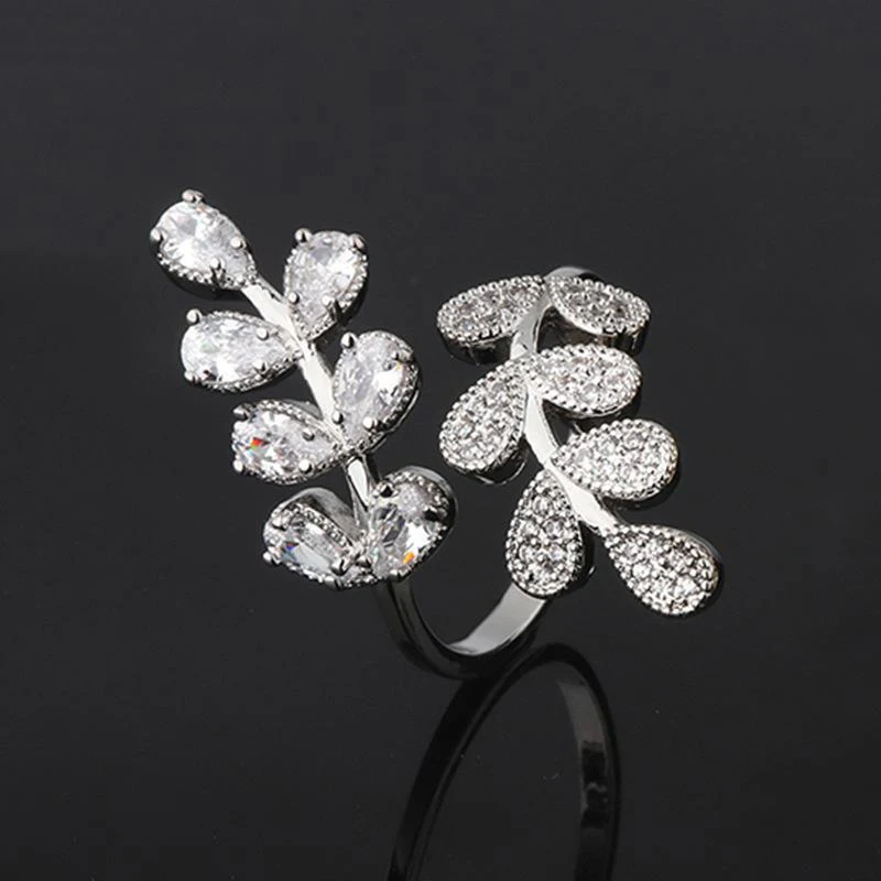 brass zircon leaf adjustable open rings for Women Girl Wedding Rings jewelry Xmas Gift Dylam jewelry
brass zircon leaf adjustable open rings for Women Girl Wedding Rings jewelry Xmas Gift Dylam jewelry
