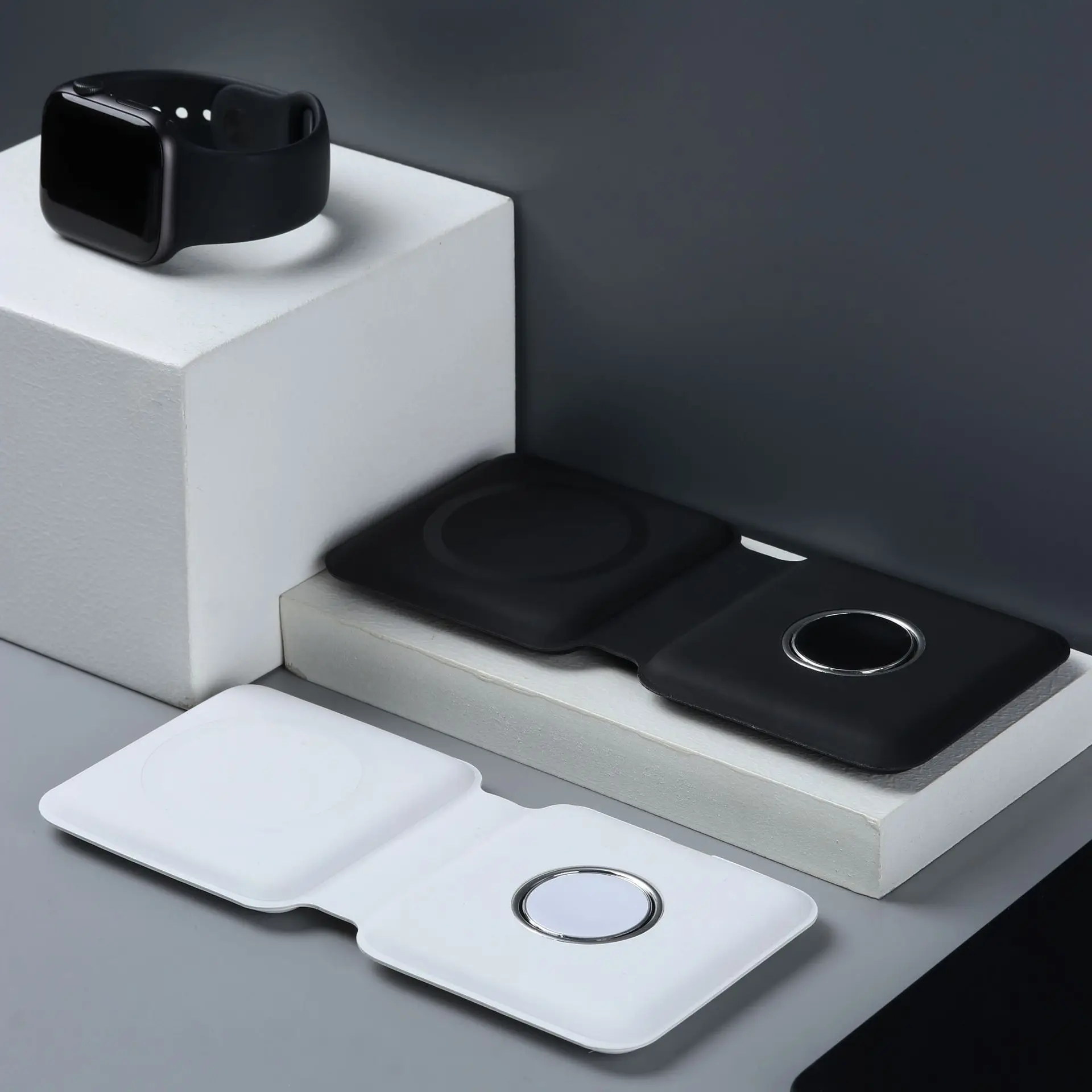 Custom 2 In 1 Magnetic Wireless Charger Stand Qi 15w Fast Charging Dock Station For Smarter Watch Magnetic Wireless Charger
Custom 2 In 1 Magnetic Wireless Charger Stand Qi 15w Fast Charging Dock Station For Smarter Watch Magnetic Wireless Charger