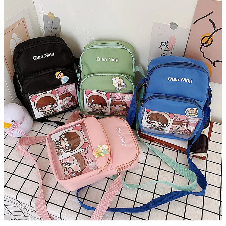2022 Summer New Cartoon Nylon Shoulder Bag Messenger Bags Cute Crossbody Bags For Girls, Blue, pink, black, green
2022 Summer New Cartoon Nylon Shoulder Bag Messenger Bags Cute Crossbody Bags For Girls, Blue, pink, black, green