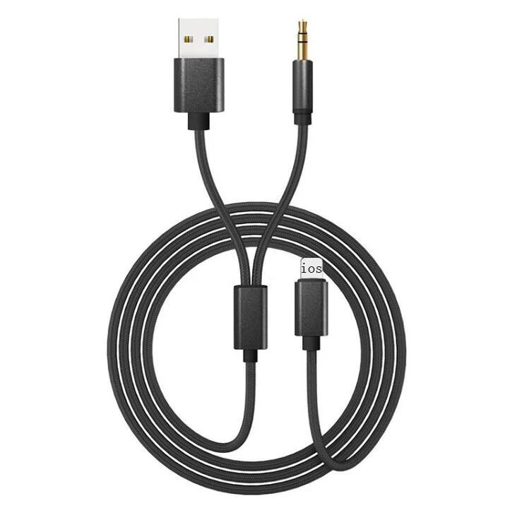 AUX Cable Jack 3.5mm-Lighting Audio Cable Charging Nylon Earphone Adapter 3.5mm AUX For Iphone 7 8 X 11 12 13
AUX Cable Jack 3.5mm-Lighting Audio Cable Charging Nylon Earphone Adapter 3.5mm AUX For Iphone 7 8 X 11 12 13