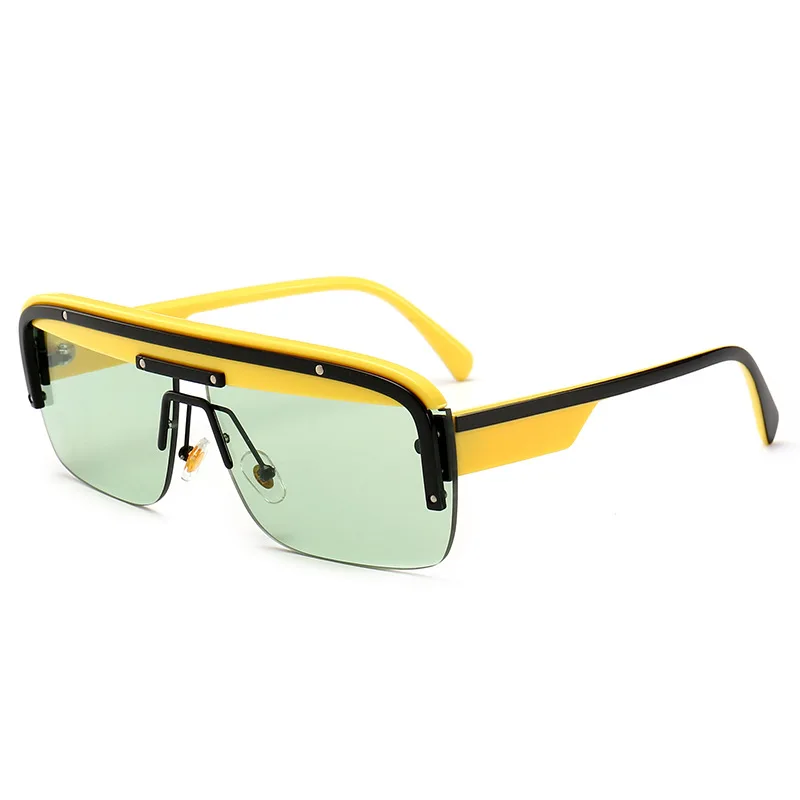 2021 New Fashion Half Frame Sunglasses Retro Vintage One Piece Lens Clear square Sun Glasses Shades Wholesale
2021 New Fashion Half Frame Sunglasses Retro Vintage One Piece Lens Clear square Sun Glasses Shades Wholesale
