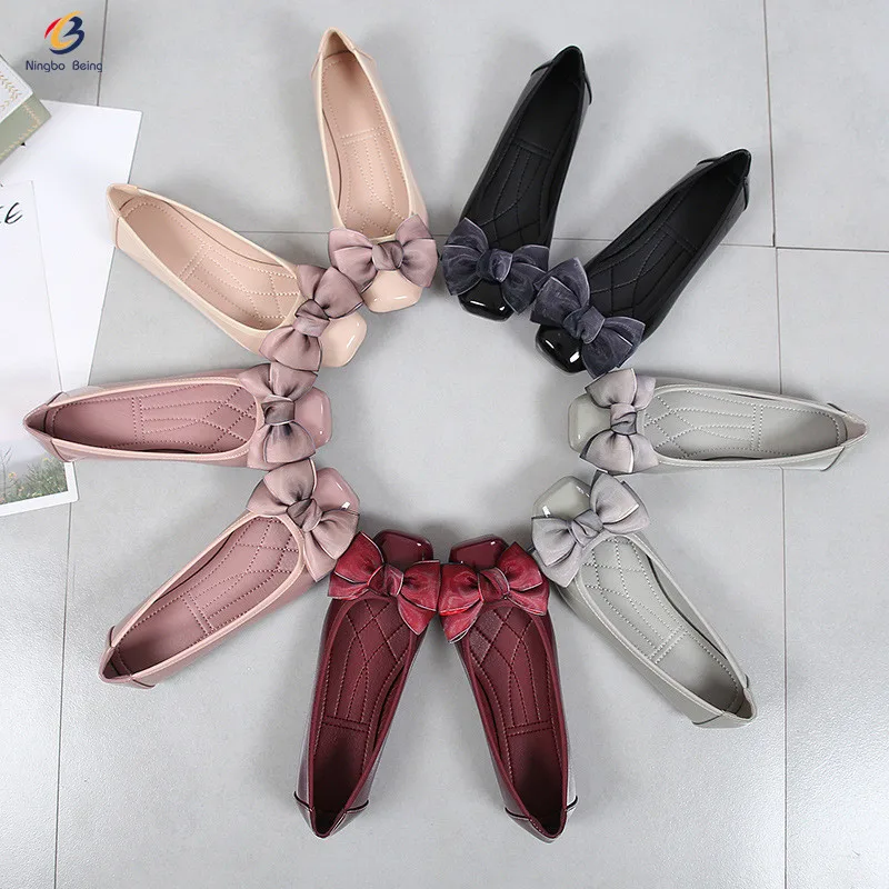 Wholesale square toe shoes flat women with big bow casual shoes ballerina shoes ladies women's flats
Wholesale square toe shoes flat women with big bow casual shoes ballerina shoes ladies women's flats