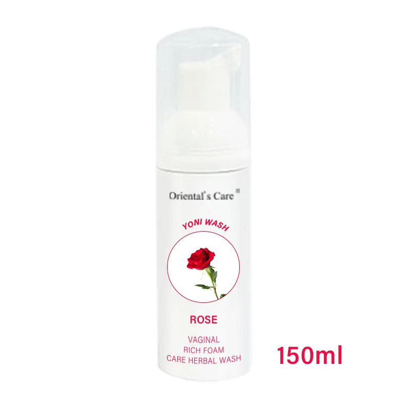 Oriental's Care Rose 150ML 150ml Yoni Foam Wash Feminine Hygiene Intimate Wash With Private Label
Oriental's Care Rose 150ML 150ml Yoni Foam Wash Feminine Hygiene Intimate Wash With Private Label