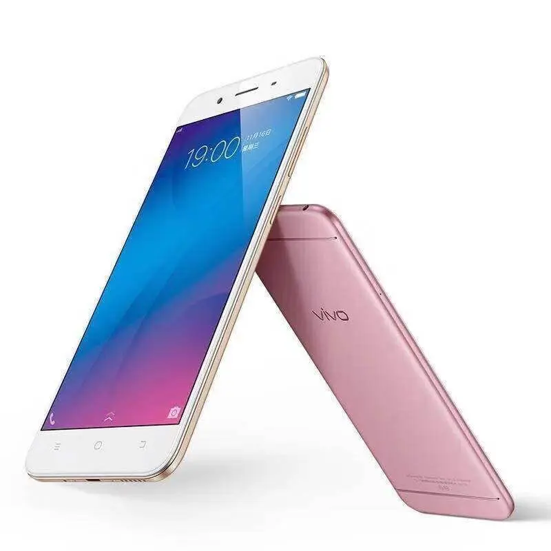 

Used smart phone with lowest price for vivo y66 3gb 32gb second hand phones, Pink,gold