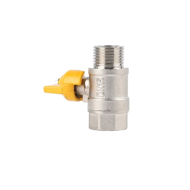Stainless steel inner and outer tooth ball valve DN15 gas inner and outer wire butterfly handle ball valve
Stainless steel inner and outer tooth ball valve DN15 gas inner and outer wire butterfly handle ball valve