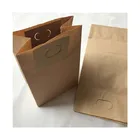 High-quality kraft paper shopping bags can be recycled and reused