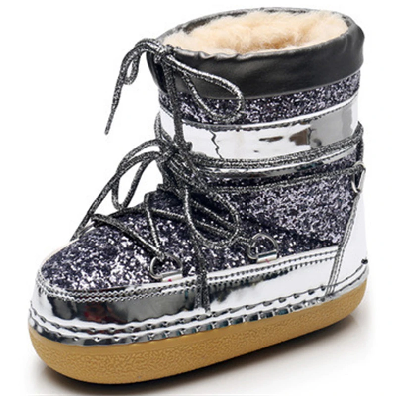 Dropshipping Custom Logo 2021 Shining Sequins Parent-child Space Boots Women Fashion Flat Ski Snow Boot Winter Casual Shoe
Dropshipping Custom Logo 2021 Shining Sequins Parent-child Space Boots Women Fashion Flat Ski Snow Boot Winter Casual Shoe