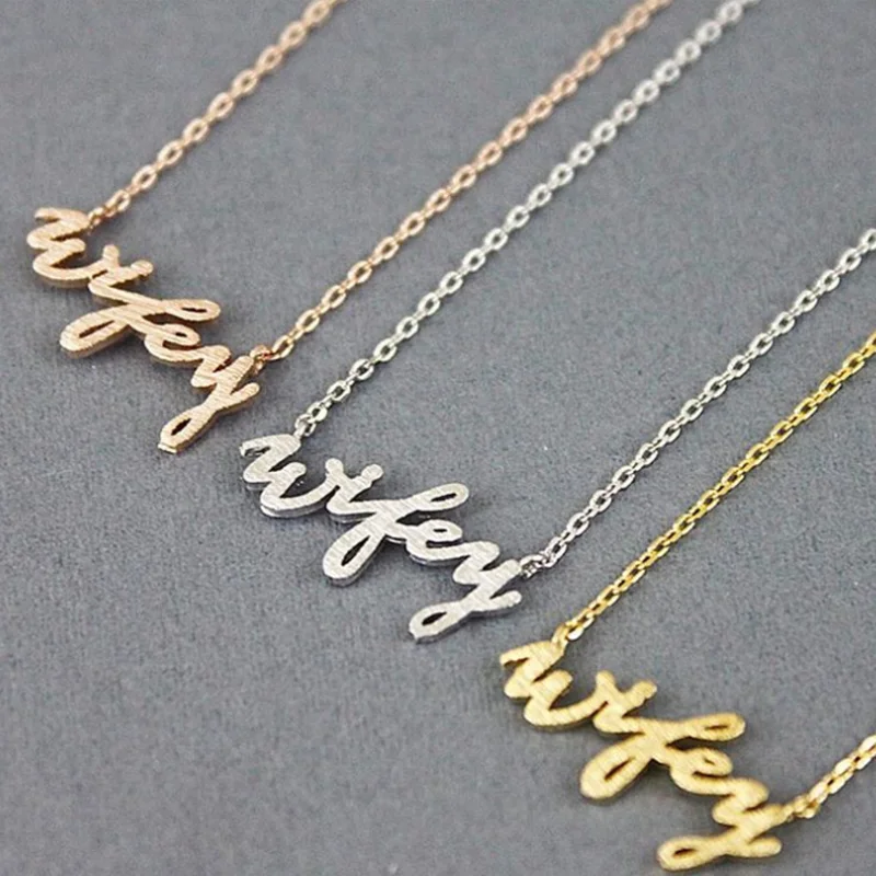 Rebaccas Stainless Steel Silver Gold Rose Gold Bridal Gift Wedding Necklace Wifey Necklace, As pictures
Rebaccas Stainless Steel Silver Gold Rose Gold Bridal Gift Wedding Necklace Wifey Necklace, As pictures