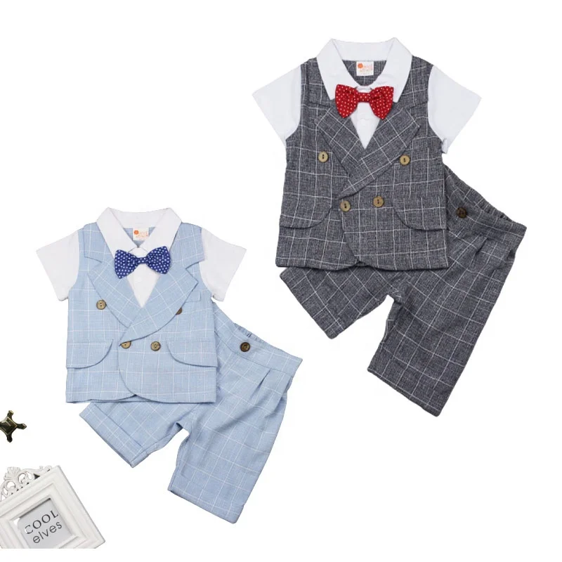 Cotton Plaid Baby Boy Clothing Sets Formal Toddler Boys Birthday Party Clothes Suit Gentleman Top Shorts+ Children Cloth Sets, 4 colors
Cotton Plaid Baby Boy Clothing Sets Formal Toddler Boys Birthday Party Clothes Suit Gentleman Top Shorts+ Children Cloth Sets, 4 colors
