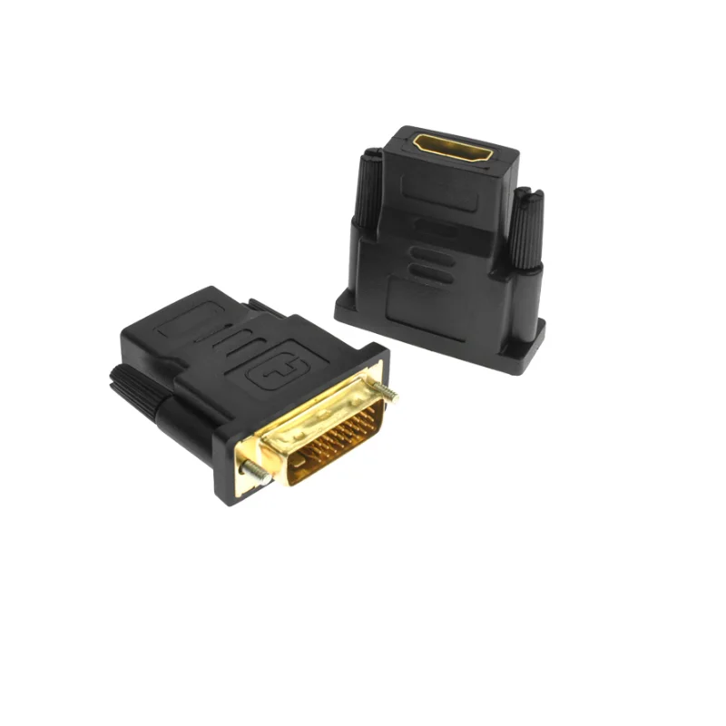 support 1080p golden plated DVI to HD Converter Adapter DVI-D Dual Link 24+1 pin Male to HD 15 Female For HDTV TV
support 1080p golden plated DVI to HD Converter Adapter DVI-D Dual Link 24+1 pin Male to HD 15 Female For HDTV TV