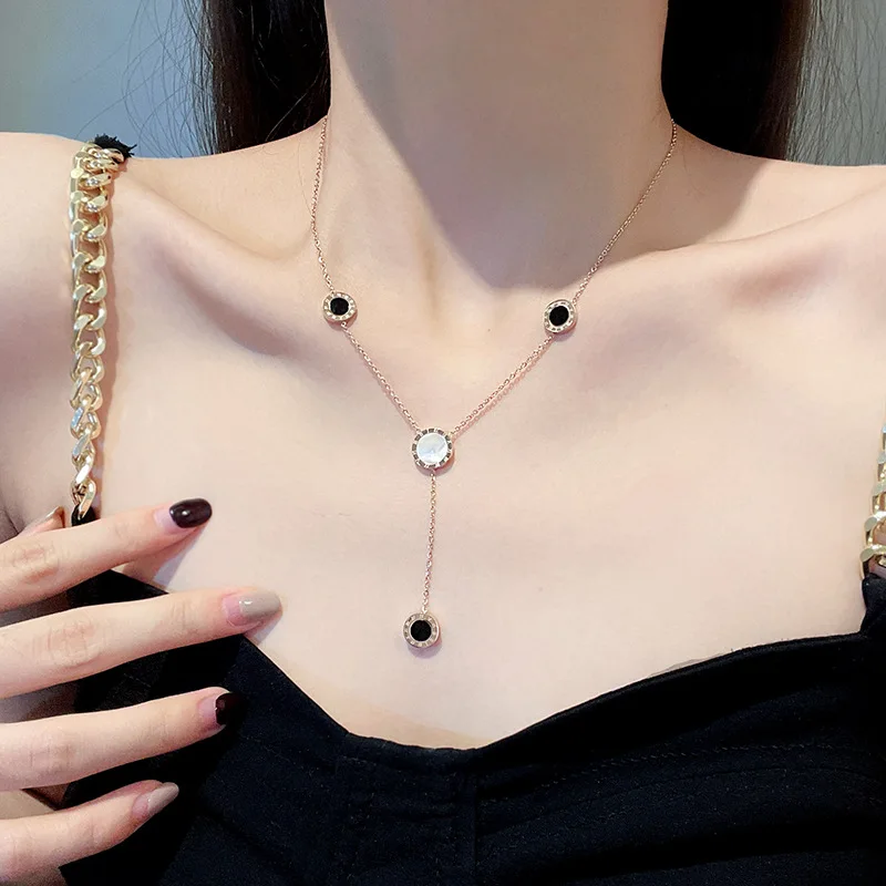 Shangjie OEM kalung titanium korean long chain necklace chic gold plated jewelry necklace shell stainless steel fashion necklace
Shangjie OEM kalung titanium korean long chain necklace chic gold plated jewelry necklace shell stainless steel fashion necklace