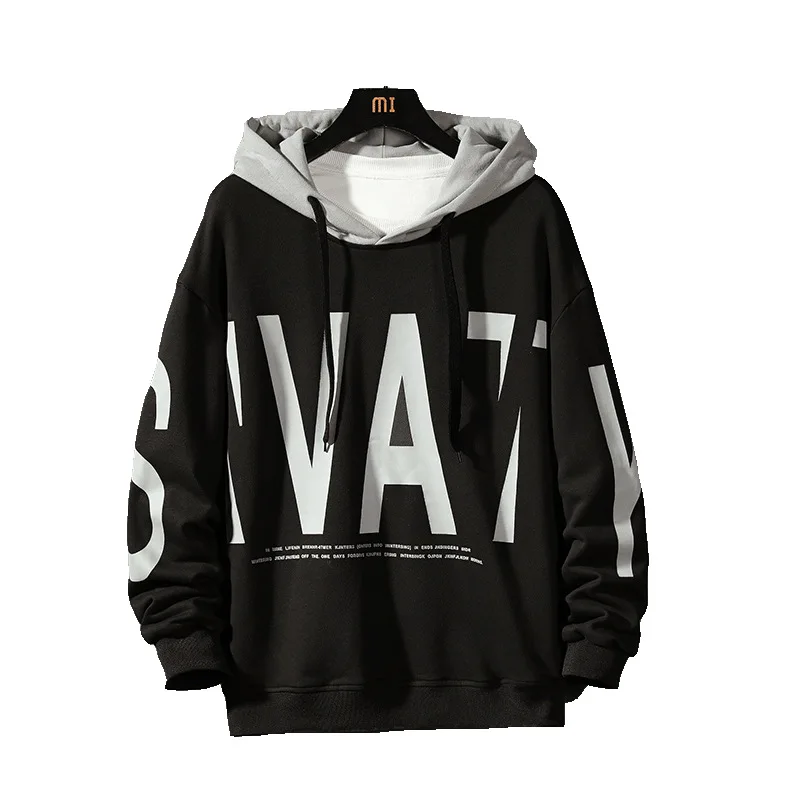 Sweater men's autumn hooded letter printing boys loose fashion jacket spring and autumn long-sleeved men's jacket
Sweater men's autumn hooded letter printing boys loose fashion jacket spring and autumn long-sleeved men's jacket