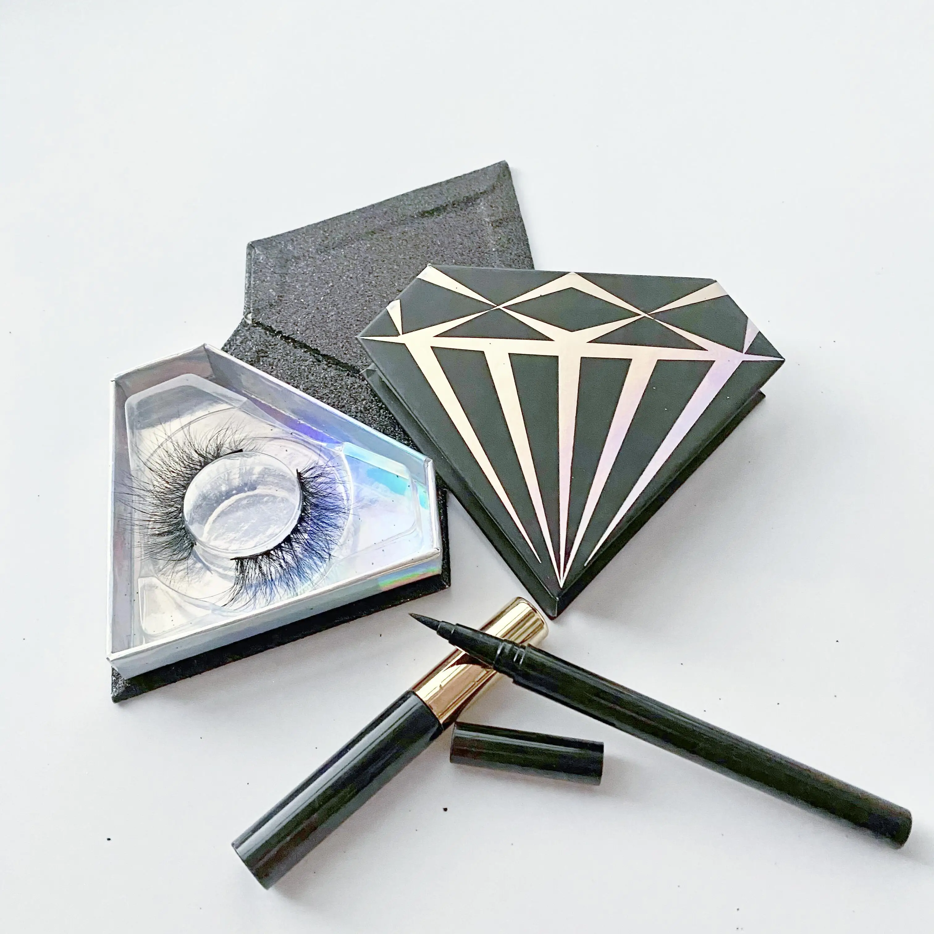 Wholesale 3D 25mm Faux Mink Compound Silk False Eyelashes With Eyelash Boxes Custom Logo Fluffy Mink Eyelashes
Wholesale 3D 25mm Faux Mink Compound Silk False Eyelashes With Eyelash Boxes Custom Logo Fluffy Mink Eyelashes