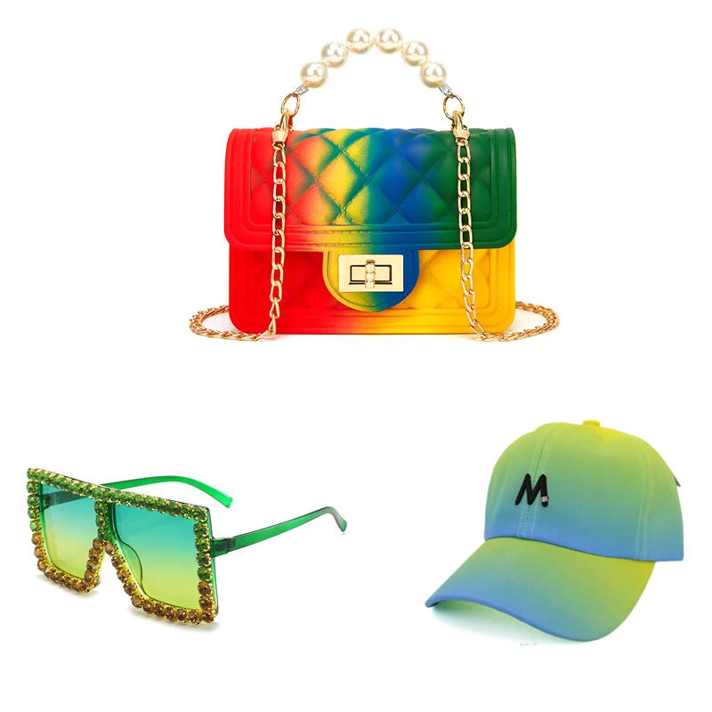2021 latest fashion collocation woman handbags ladies shoulder crossbody hand bags sunglasses hat and purse set, 7colors
2021 latest fashion collocation woman handbags ladies shoulder crossbody hand bags sunglasses hat and purse set, 7colors