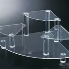 Acrylic Table Acrylic Table Display Stand Transparent Acrylic Riser Display Shelf/Customized Acrylic Display Rack