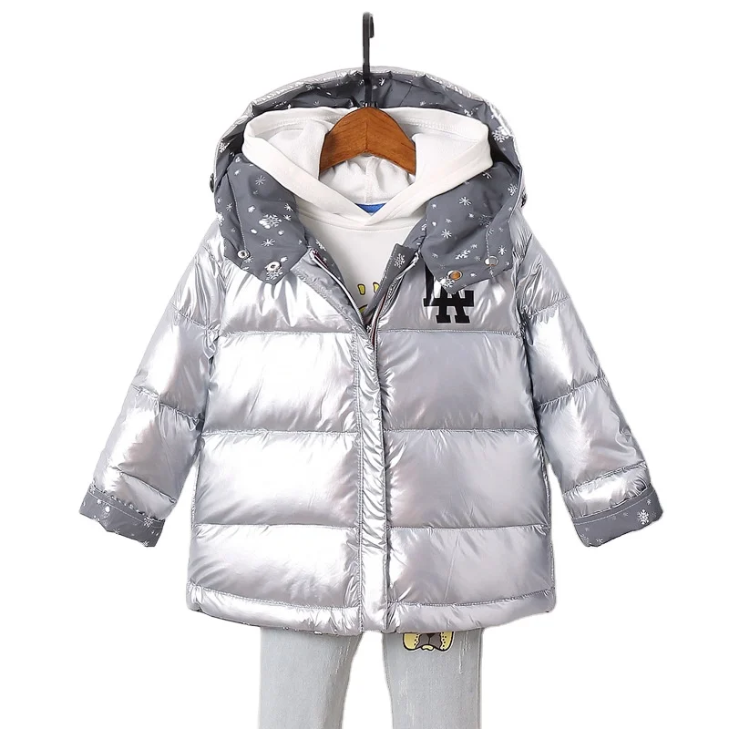 Children's down jacket new children's clothing 2 two sides wear reflective mirror laser fabric baby down jacket kids clothing
Children's down jacket new children's clothing 2 two sides wear reflective mirror laser fabric baby down jacket kids clothing